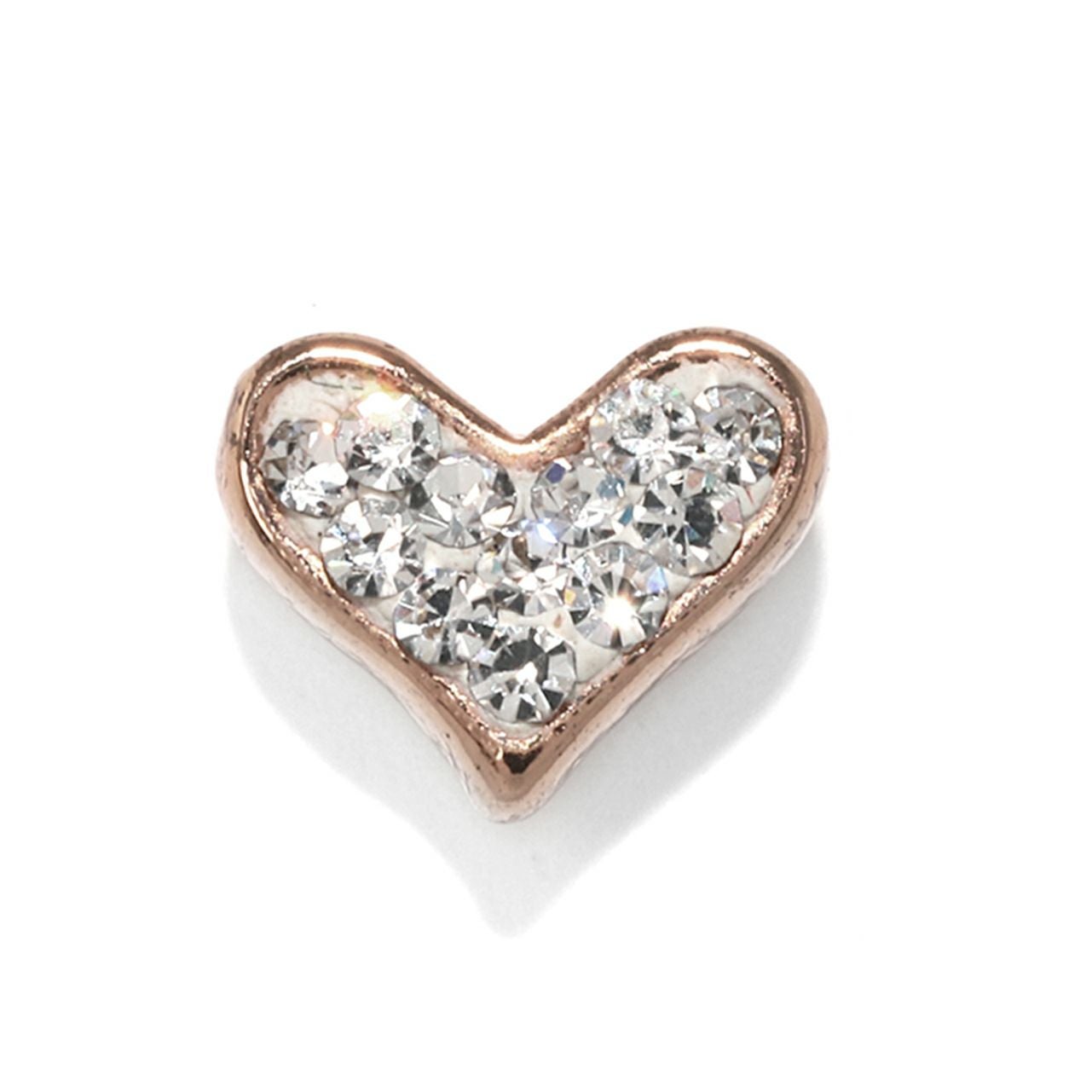 ハートカラフルジュエルキャッチ｜ボディピアス凛【公式】