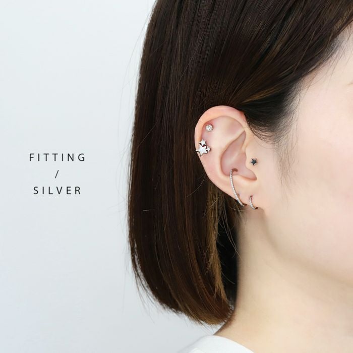 ポップトリプルスターピアス｜ボディピアス凛【公式】