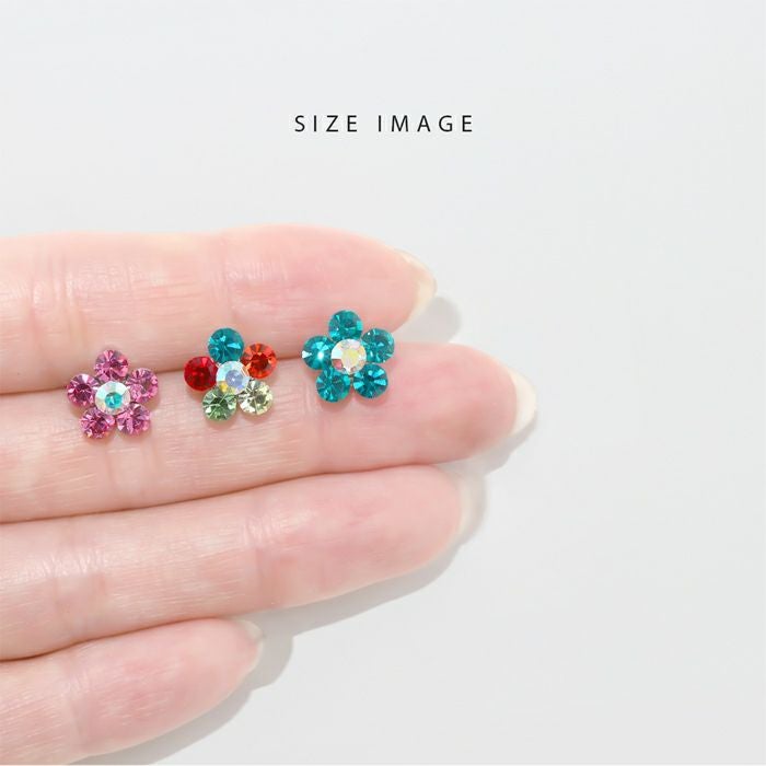 カラフルジュエルフラワーキャッチ｜ボディピアス凛【公式】