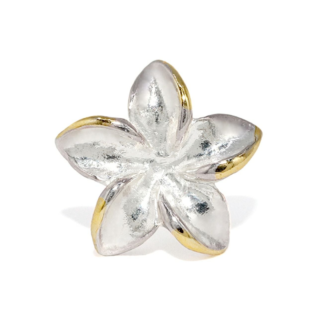 プルメリアダブルフェイスピアス｜ボディピアス凛【公式】