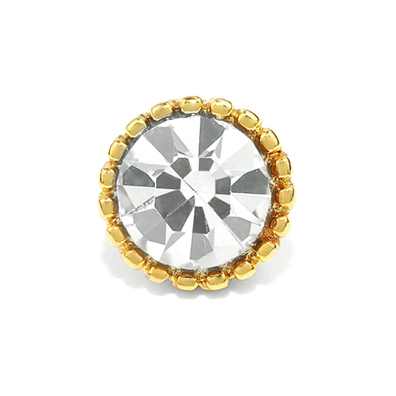 軟骨ピアス 14G 16G ボディピアス ジュエル クリア オレンジ