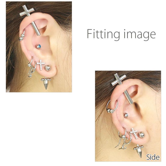 ツインボールキャプティブビーズリング｜ボディピアス凛【公式】