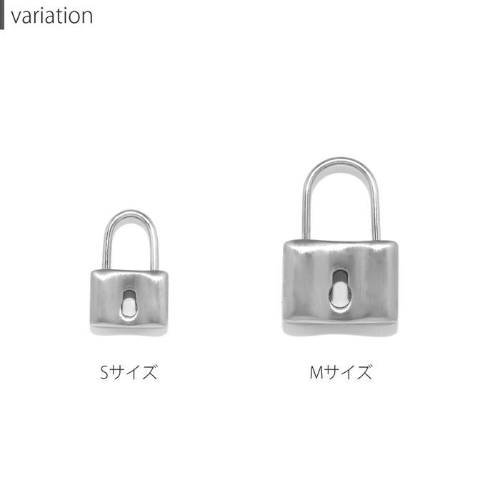 南京錠 鍵 鍵穴 キー ボディピアス 14G 16G 軟骨ピアス チャーム 14 