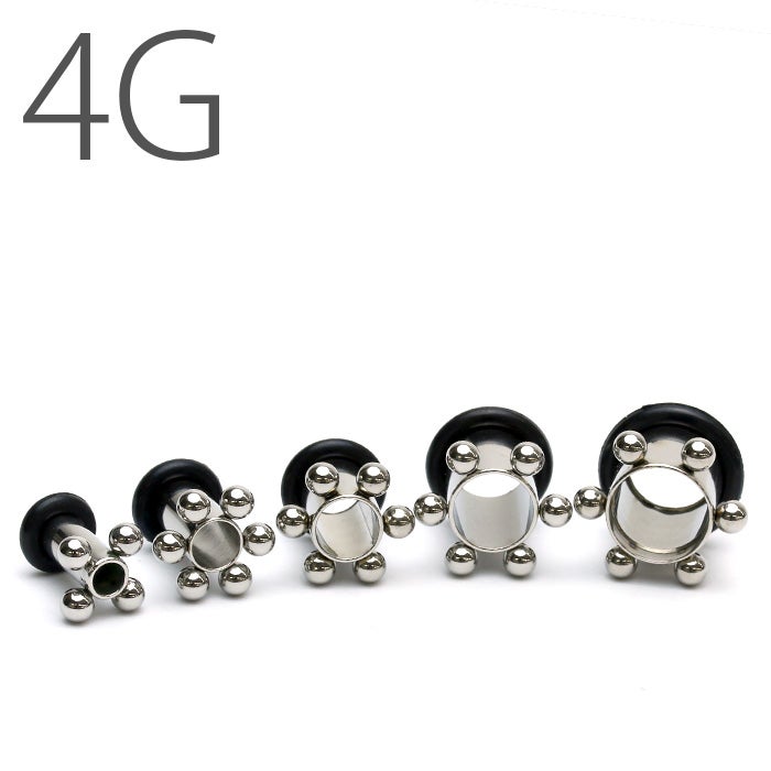 鍵 フック スタイリッシュ ボディピアス 4G軟骨ピアス トライバル 4