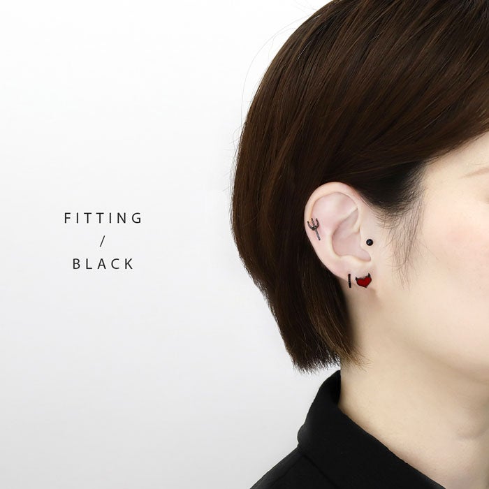 14G 12G キャッチ デビル フォーク トライデント 三叉槍 地雷系 ボディ