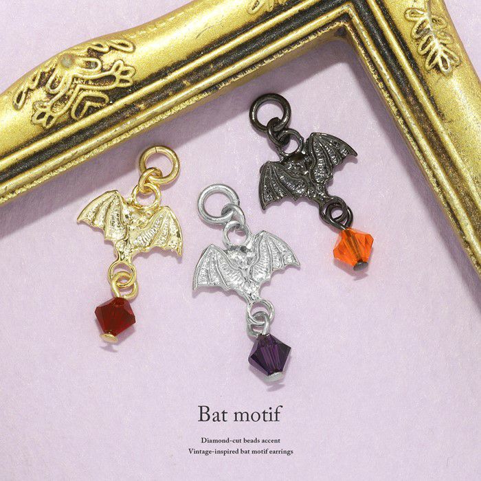 コウモリチャーム（ビーズ付き）｜ボディピアス凛【公式】