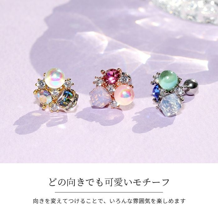 キューブビジュージュエルピアスの通販|ボディピアス 凛【公式】
