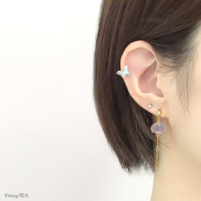 風鈴チャーム和風ピアス｜ボディピアス凛【公式】