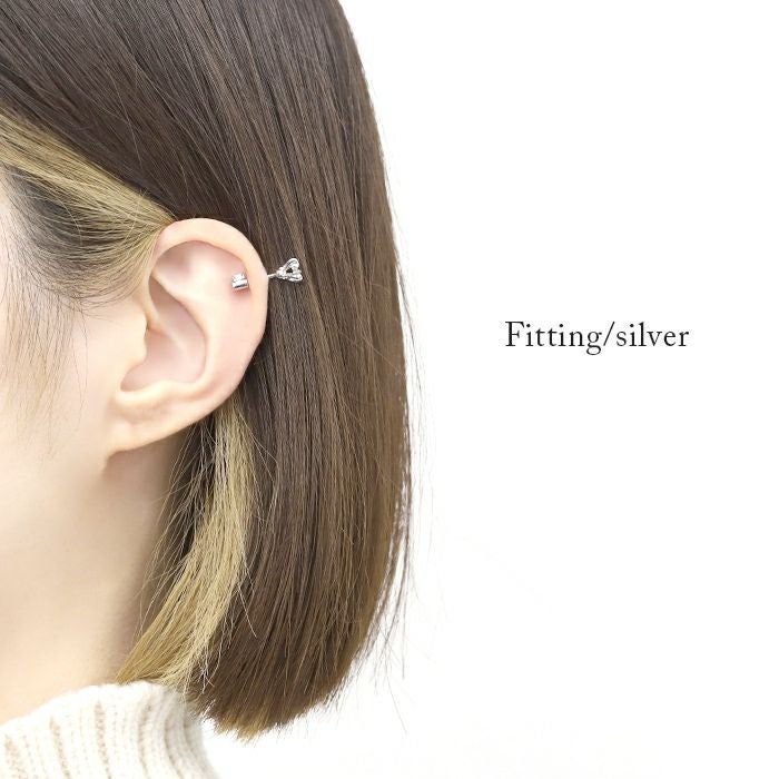 王冠鍵風4カラーピアス｜ボディピアス凛【公式】