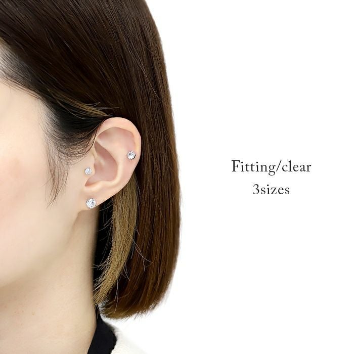 オーロラクリスタルジュエルピアスの通販|ボディピアス 凛【公式】