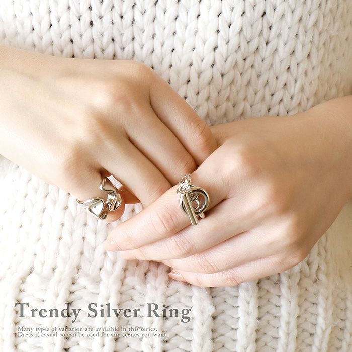アクセサリー シルバー オープンリング 指輪 リング0002 | ボディピアス 凛
