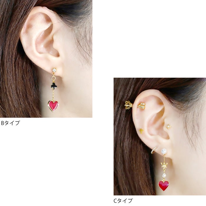 14G 16G 18G ハート トランプ クラウン クローバー ハロウィン