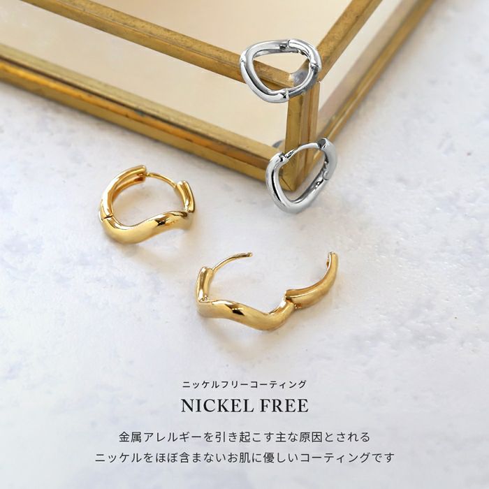 カーブデザイン18Kコーティングピアスセット｜ボディピアス凛【公式】