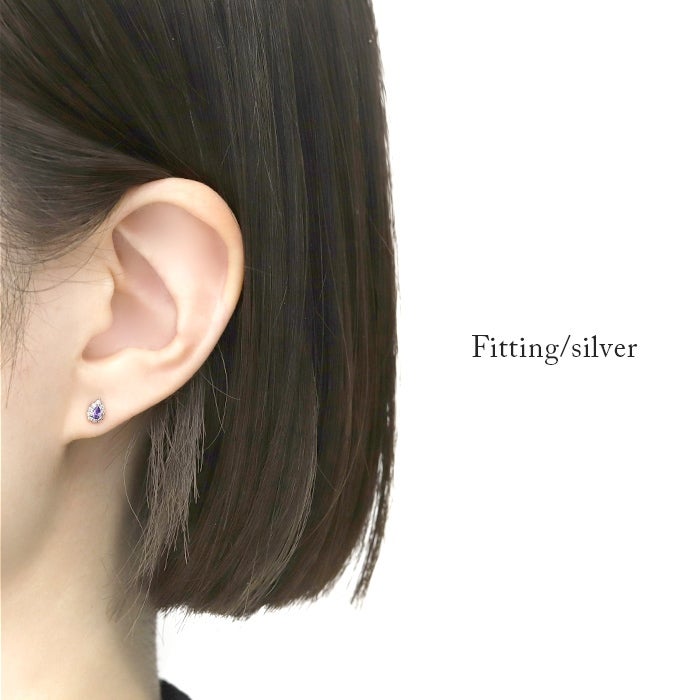 CZティアドロップジュエルピアス｜ボディピアス凛【公式】