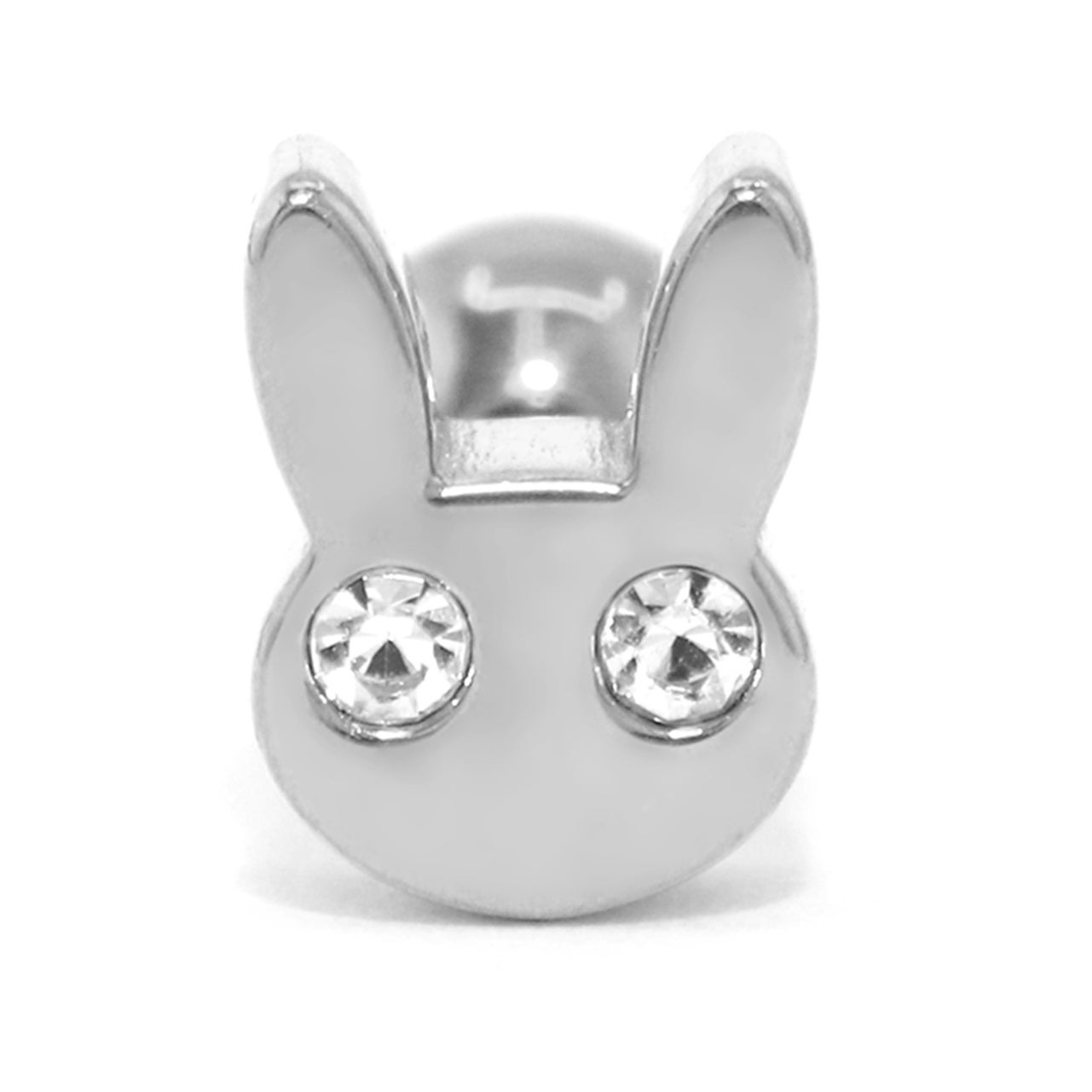 ウサギさん❁ノンホールピアス   今ならプロフ見るとお得に！❤︎ ウサギピアス（瞳ジュエル）｜ボディピアス凛【公式】