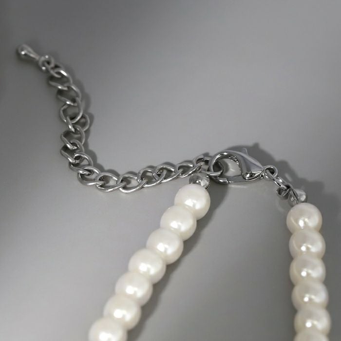 ネックレス パール 真珠 上品 6mm 7mm キレイ 冠婚葬祭 フォーマル