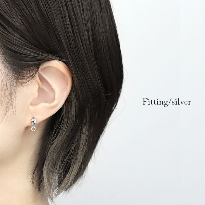 ジッパーピアス（PVD金アレ対応）｜ボディピアス凛【公式】