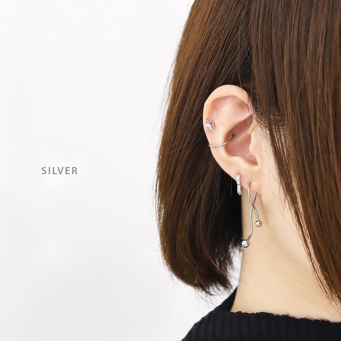 ハート型南京錠ピアス｜ボディピアス凛【公式】