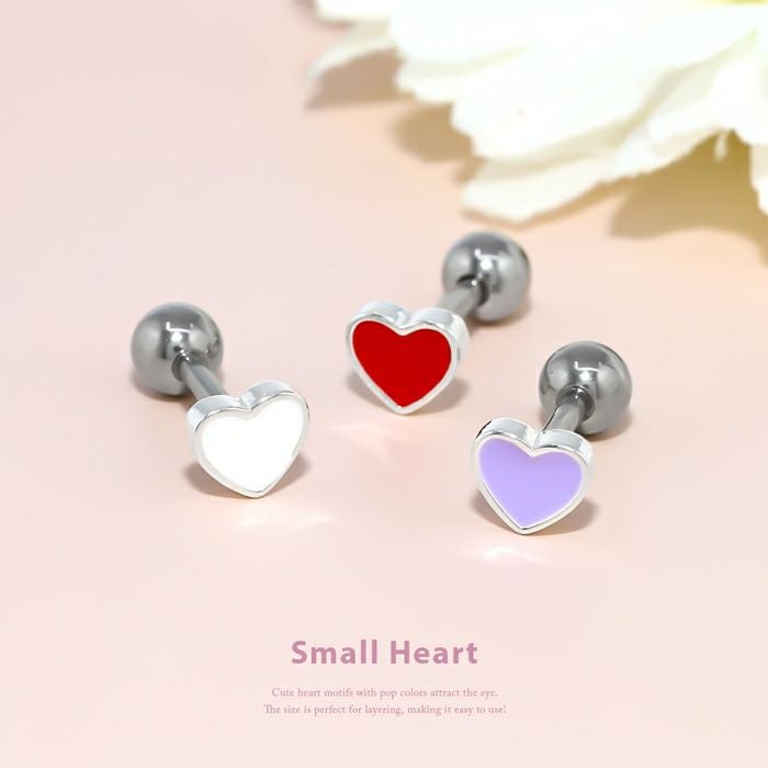 16G 軟骨ピアス かわいい ハート heart ポップ キュート ボディピアス