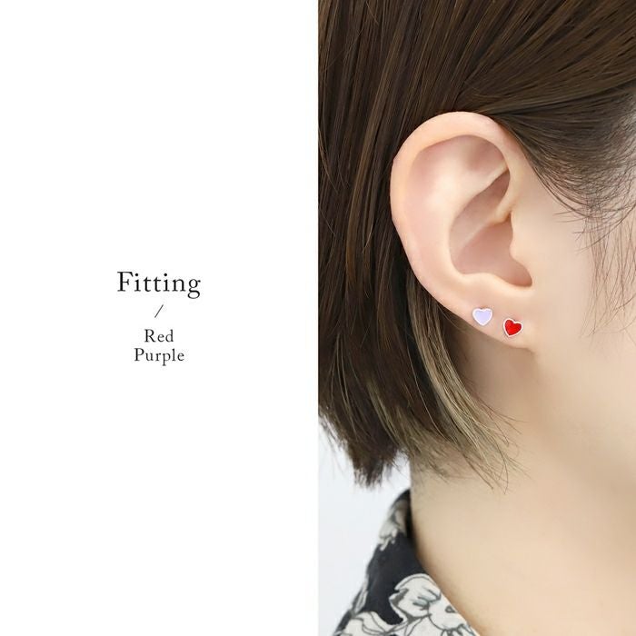 16G 軟骨ピアス かわいい ハート heart ポップ キュート ボディピアス