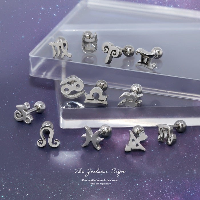 16G 軟骨ピアス 星 12星座 星座 zodiac sign サージカルステンレス
