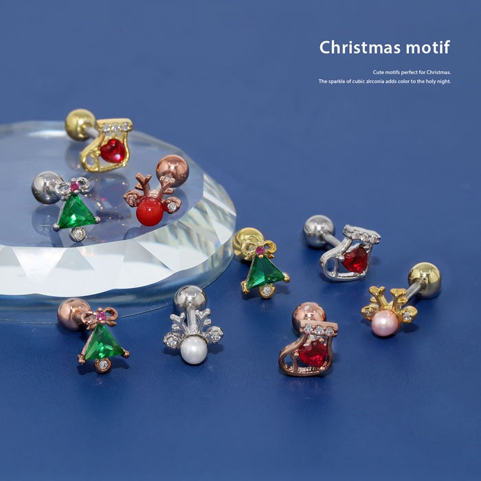 TAKALAKA　EGUMI クリスマス限定ピアス 🎄執事からのクリスマスプレゼント2025 ピアス 🎄 – スタジオわさびSHOP
