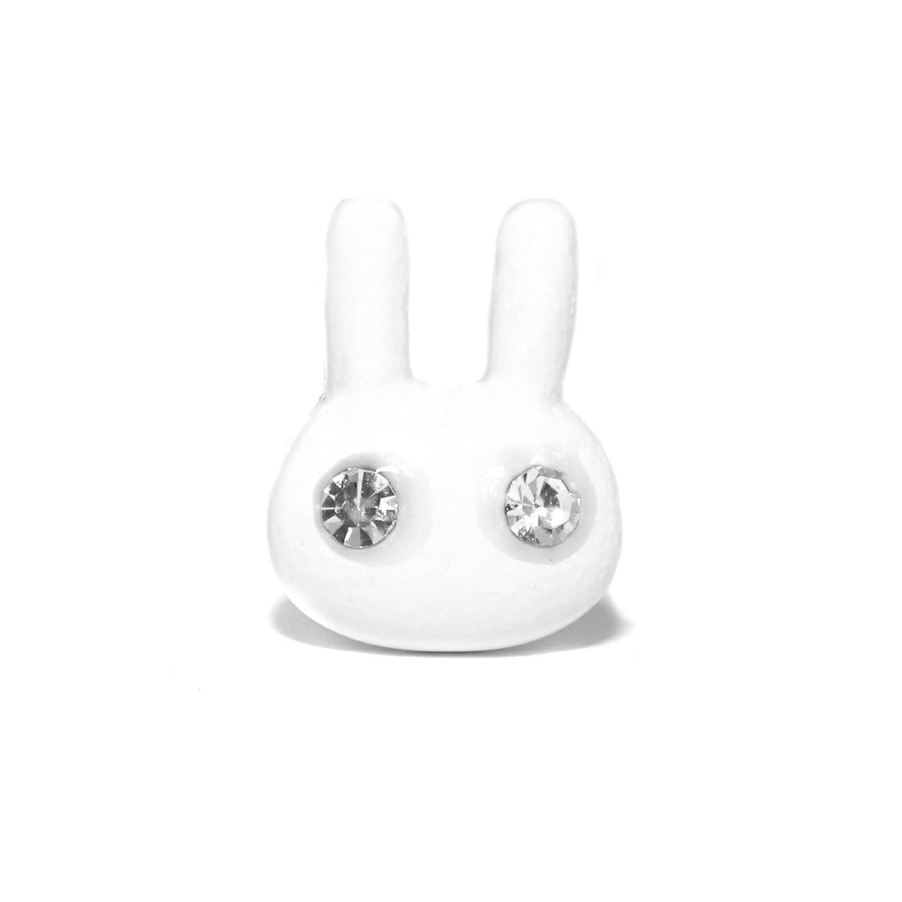 16G 軟骨ピアス かわいい うさぎ ラビット クール おめめキラキラ