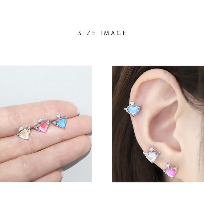 ちゅるん系エンジェルハートピアス｜ボディピアス凛【公式】