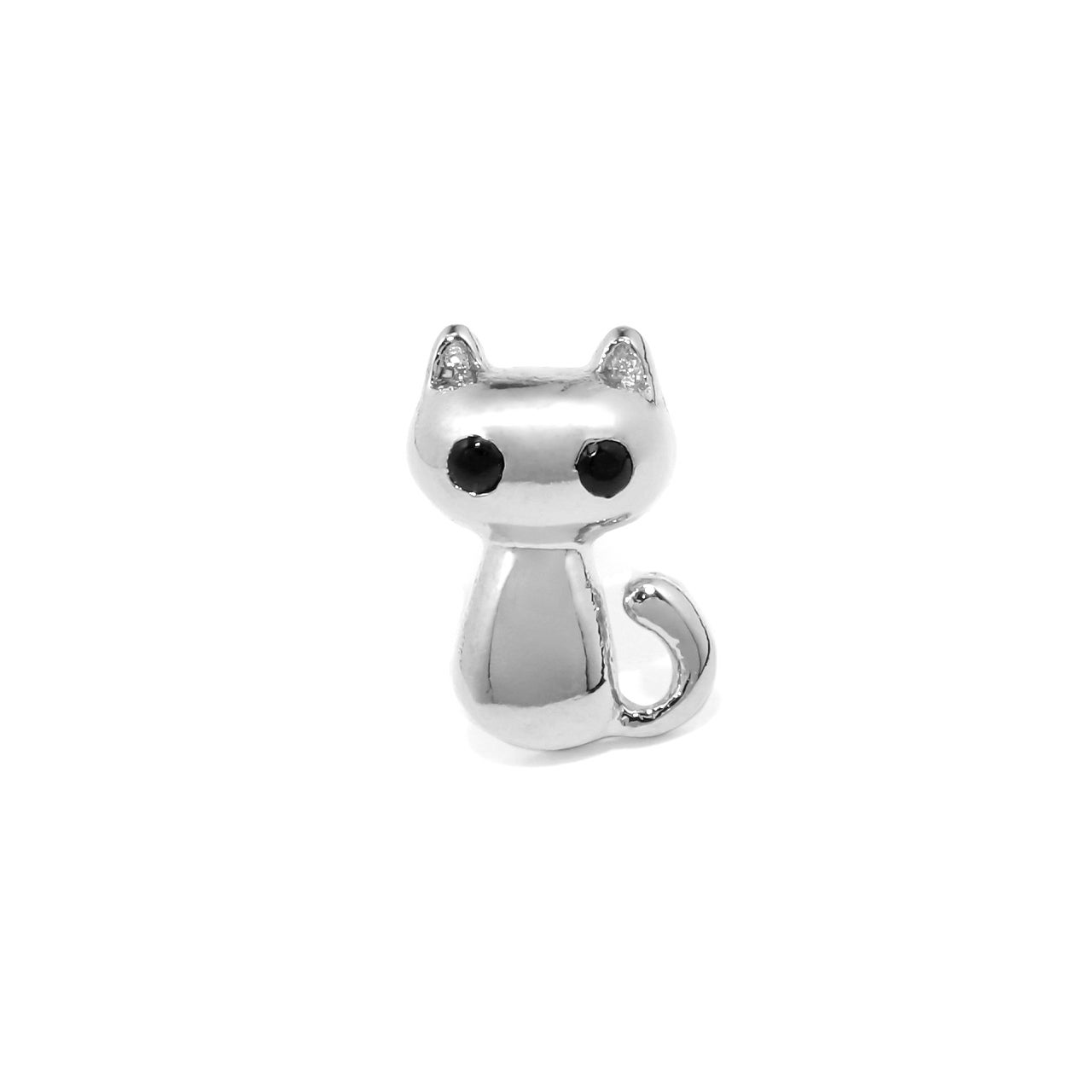 猫と魚の軟骨ピアス（ネコ・サカナ）｜ボディピアス凛【公式】