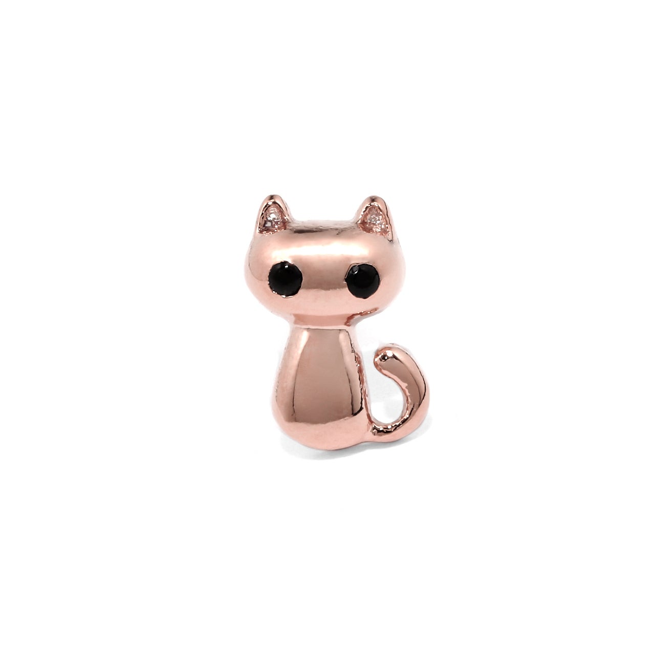 猫と魚の軟骨ピアス（ネコ・サカナ）｜ボディピアス凛【公式】
