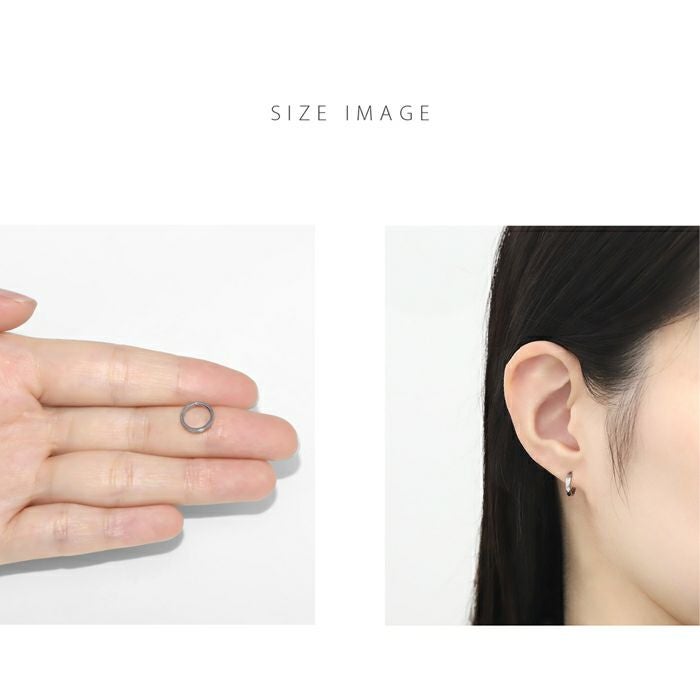16G ステンレスピアス ダイヤモンドカット シンプル シャープ