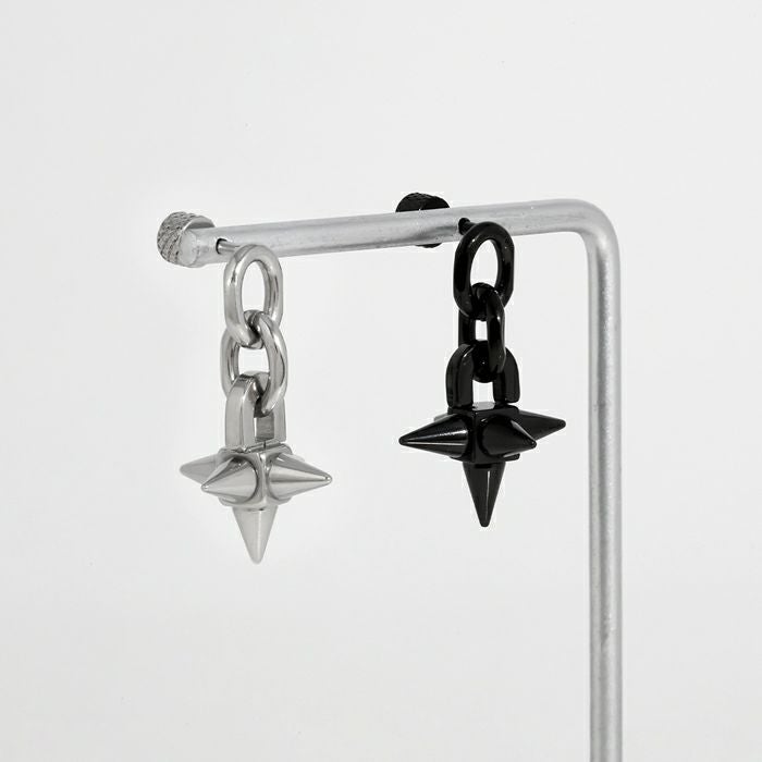 軟骨ピアス 16G スタッズ トゲ モーニングスター かっこいい クール