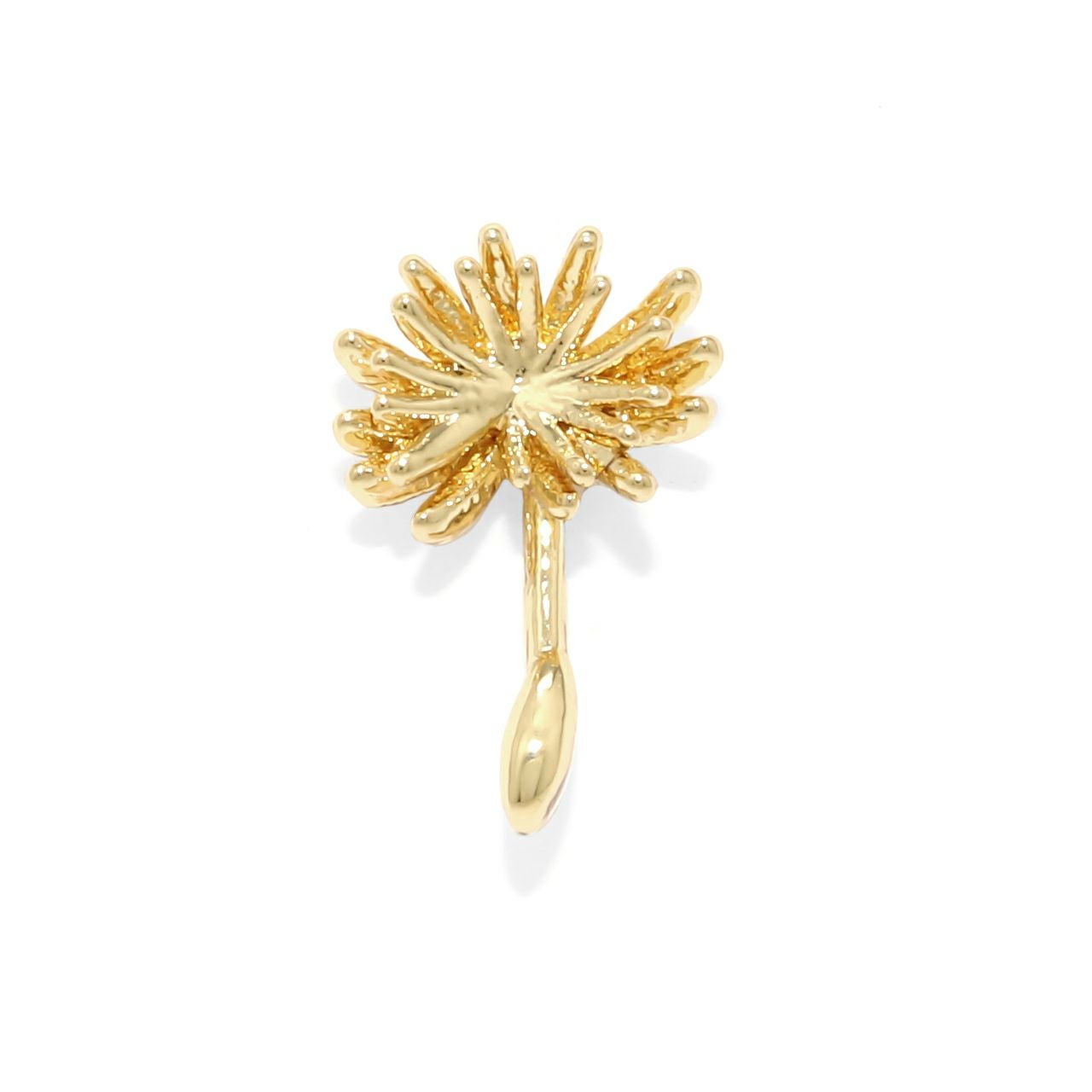 軟骨ピアス 16G たんぽぽ タンポポ 綿毛 花 はな フラワー かわいい