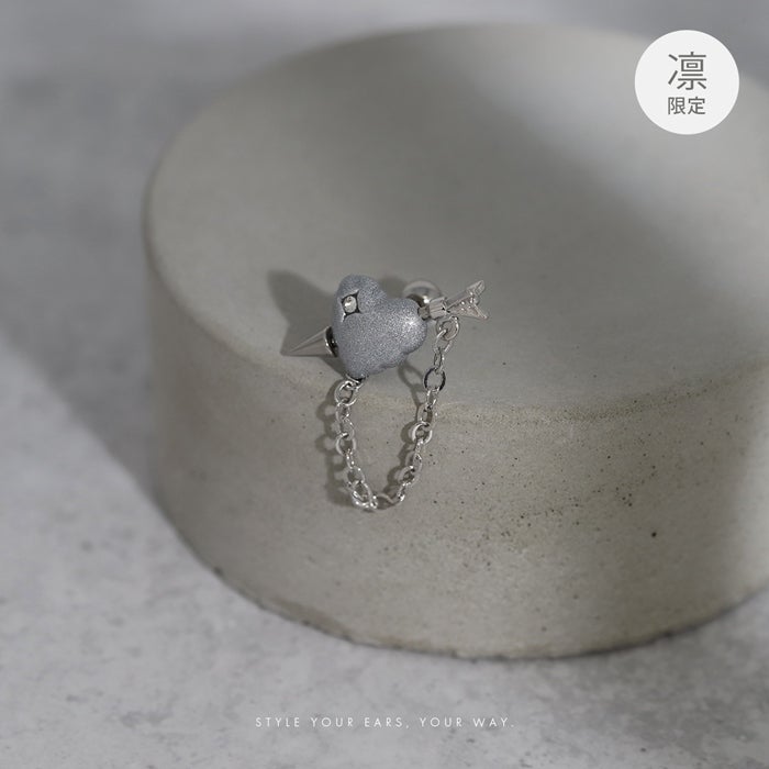 ボディピアス 16G 軟骨ピアス ハート 矢 アロー はーと シンプル 風船