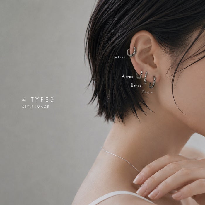ボディピアス 18G 軟骨ピアス スタイリッシュ キャッチレス クール