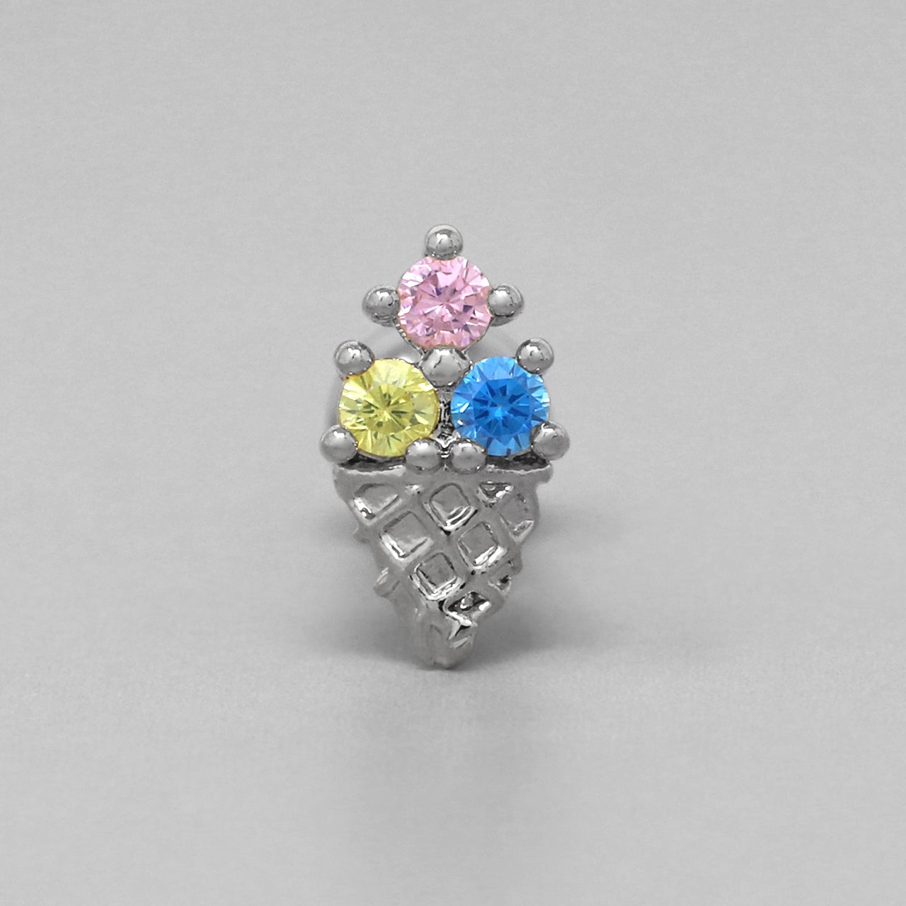 ボディピアス 16G 軟骨ピアス アイスクリーム スイカ フルーツ 果物